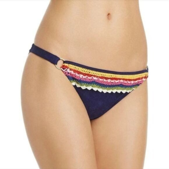 🎈FINAL PRICE !! NANETTE LEPORE Swimwear bikini bottom Size M - Picture 1 of 9